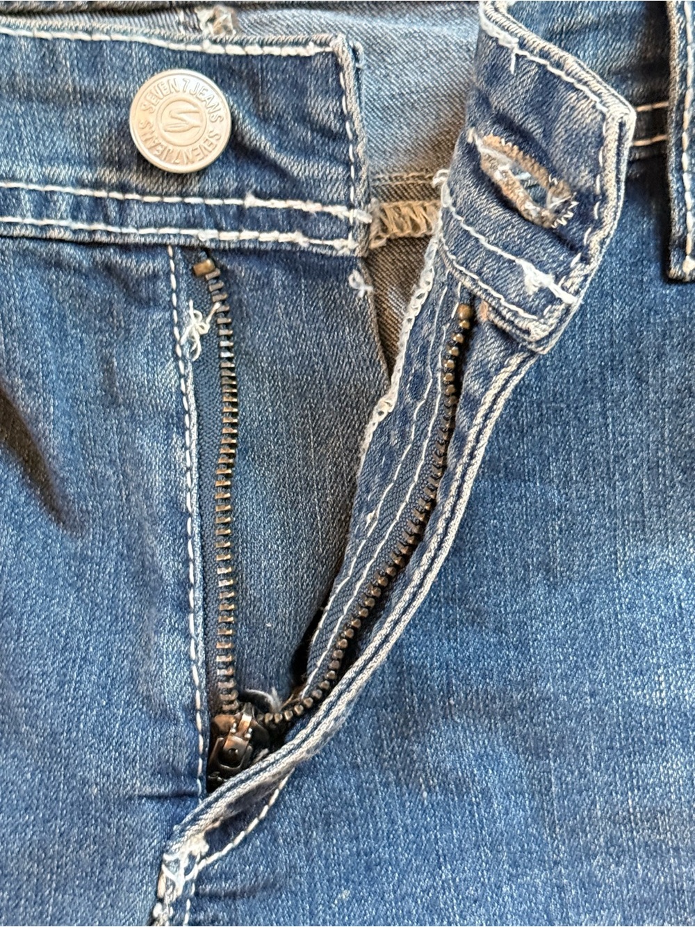NWT Seven7 Women's plus Size Flare Jeans - Picture 8 of 13